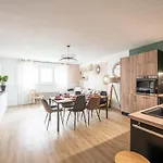 Apartament Le Schuman Centre Parking Miluza