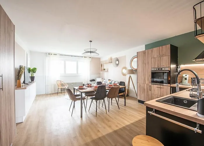 Apartment Le Schuman Centre Parking Mülhausen